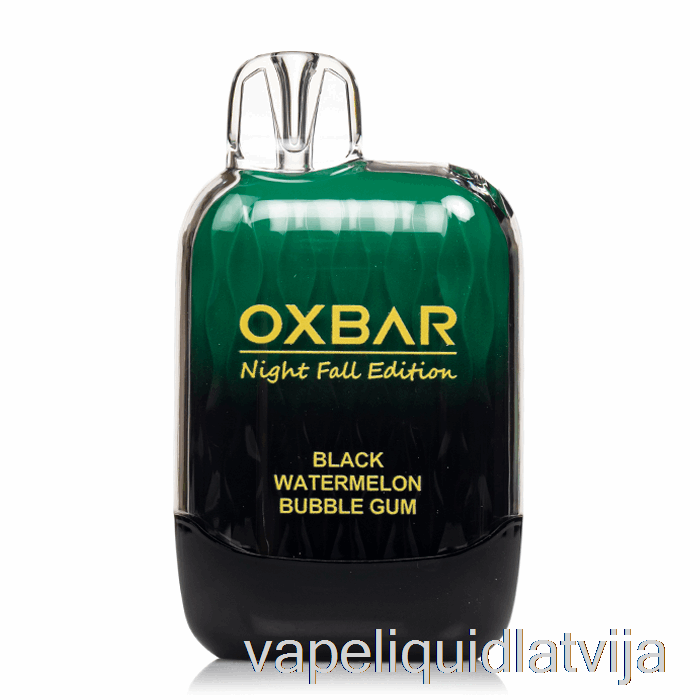 Oxbar G8000 Vienreizējās Lietošanas Melnā Arbūza Bubblegum Vape šķidrums